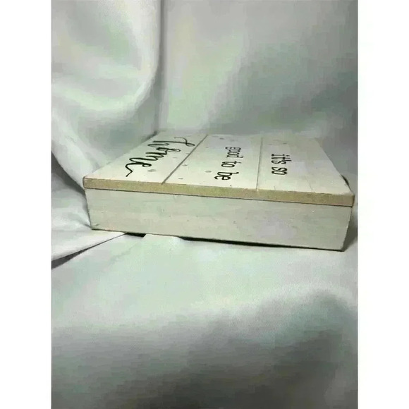 Rustic Wood Framed Wall Sign "It's So Good to Be Home" Inspirational Decor - Picture 4 of 6